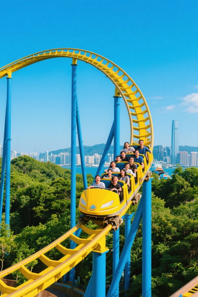 探索奇妙海洋世界，香港海洋公園帶你暢遊夢幻之旅！