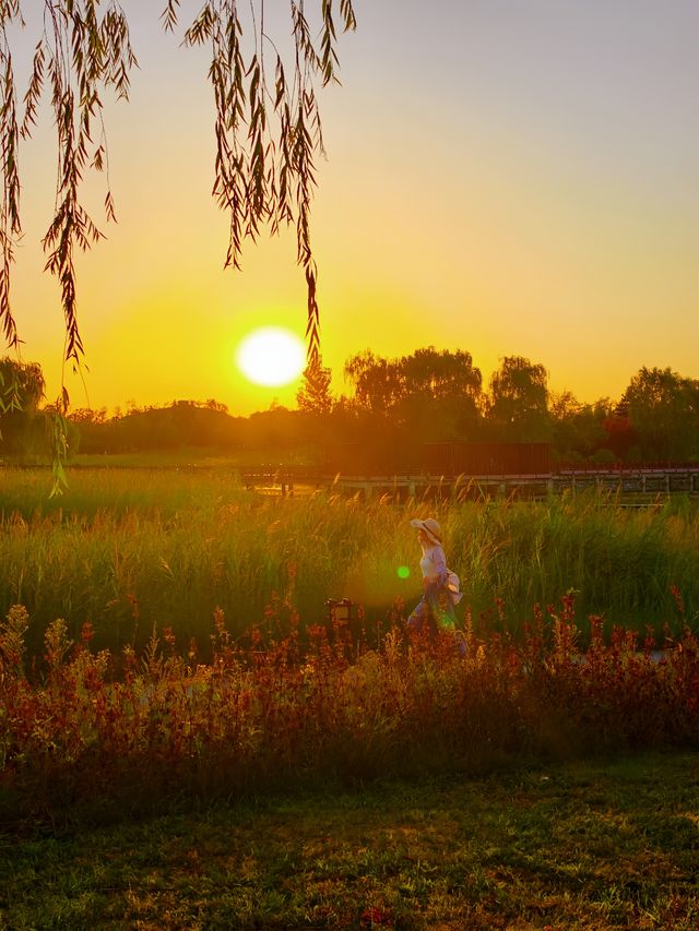 原來西安真係有「洱海」夕陽絕美
