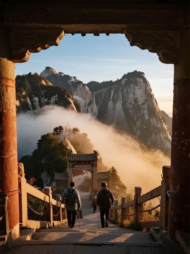 華山秋日極限挑戰！征服奇險天下的絕美徒步路線
