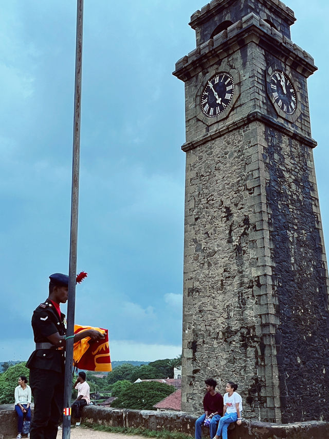 Galle Fort Lawn & Flag Ceremony: Where Peace Meets Patriotism 🇱🇰🌿
