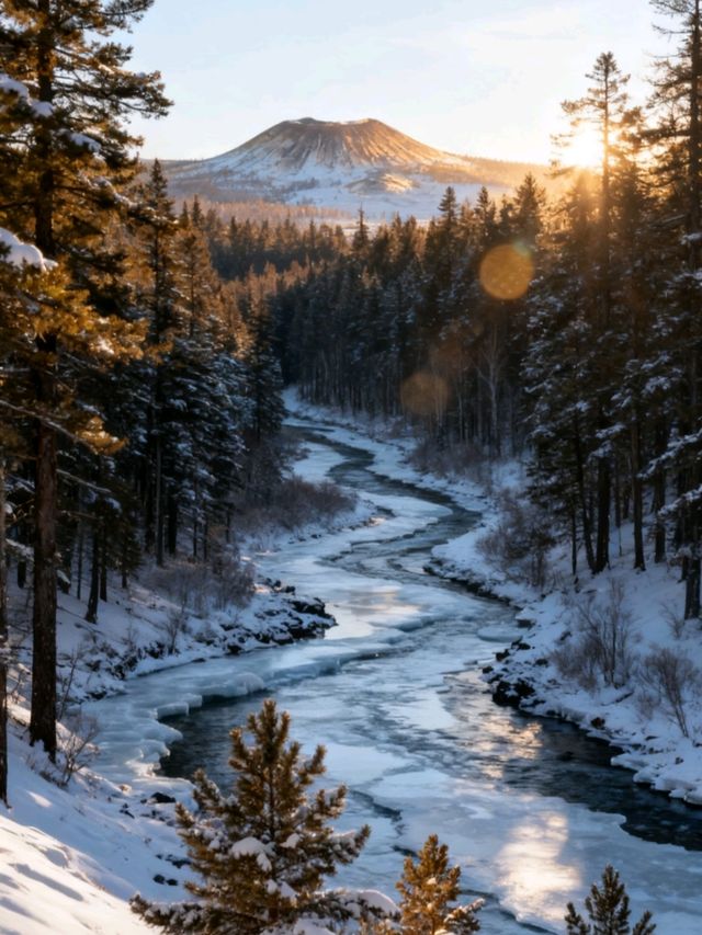 11月阿爾山:火山、森林與雪原交織的邊境童話之旅 11月阿爾山:火山、森林與雪原交織的邊境童話之旅