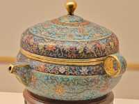 上海博物館（人民廣場館）的掐絲琺瑯美到窒息