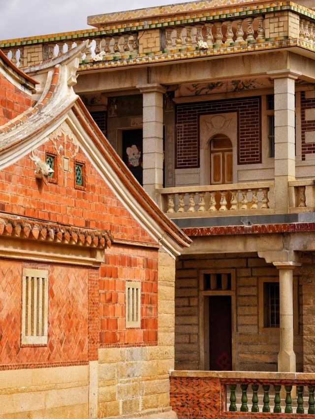 梧林古村落~紅牆白瓦石頭厝 梧林古村落~紅牆白瓦石頭厝