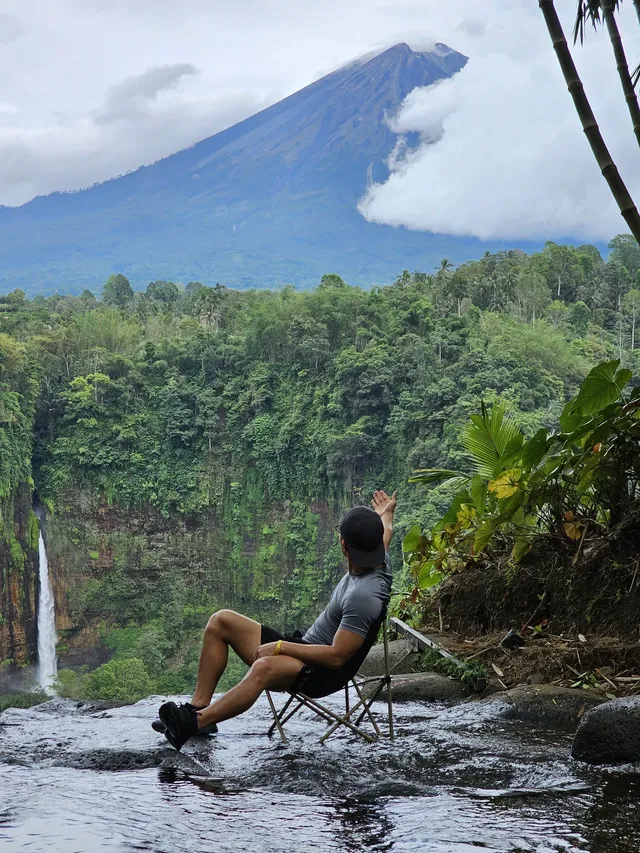 藍棉瀑布 火山雲海與雨林瀑布 被真誠打動 藍棉瀑布 火山雲海與雨林瀑布 被真誠打動