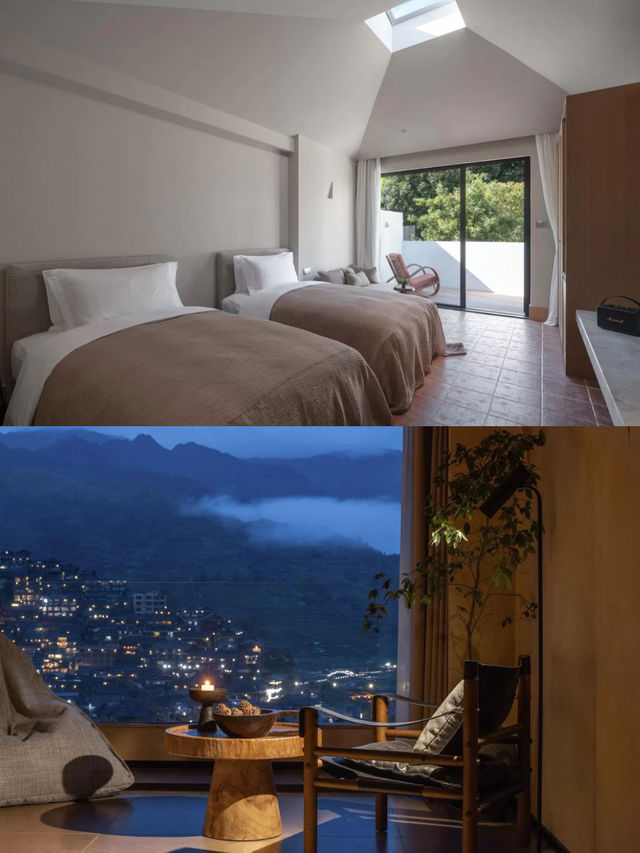 躺看千戶苗寨!這家侘寂風民宿美到窒息 躺看千戶苗寨!這家侘寂風民宿美到窒息