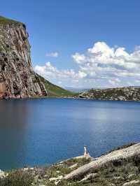 4800米高空神湖美到窒息中土世界真實存在