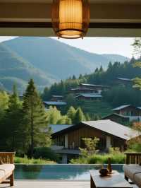 安吉涵田度假村|秋日親子躺平!茶海溫泉+智能客房遛娃