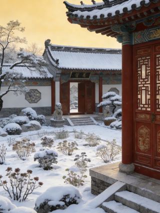 Bozhou's First Snow is Legendary, Instantly Transporting You Through a Thousand Years to the Han and Wei Snow Kingdom