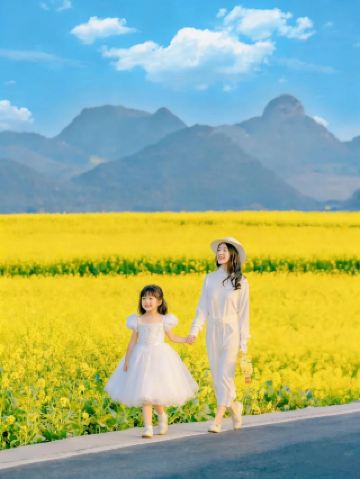 2026年春節に子どもと一緒に｜羅平の菜の花が息をのむ美しさ