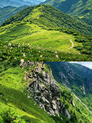 1.5h escape from Xi'an heatwave | Visit the cool secret mountain forest of Qinchu ancient trail ||