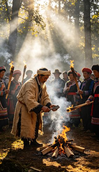 August in Yunnan is a jackpot! At Shilin, it’s not just about the stones—you also get to hold a torch on Guishan