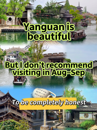Back from Yanguan. I really don’t recommend going in August or September because it’s just too…