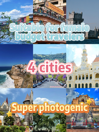 Budget-friendly international trips for women | A list of 4 affordable, photogenic cities