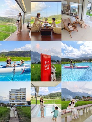 帶娃躲進山裡，看稻浪青山，邂逅23℃夏天