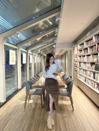 尖沙咀文化中心圖書館打卡cafe💖