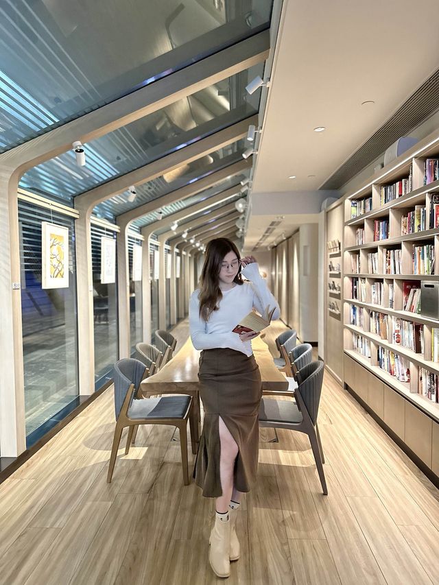 尖沙咀文化中心圖書館打卡cafe💖