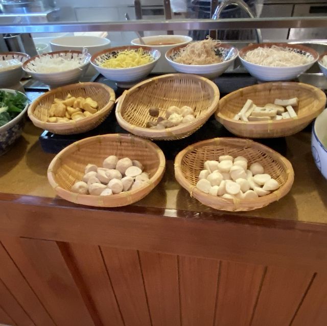 選擇極豐富的自助早餐