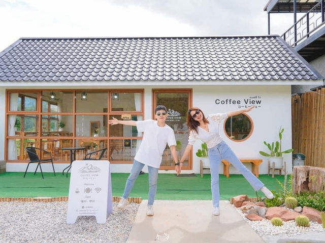 Coffee View コーヒービュー ร้านกาแฟเล็กๆ ในอำเภอนาแห้ว  