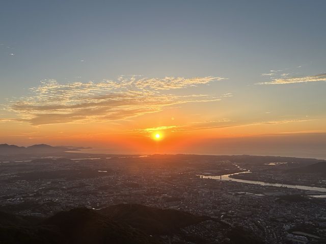 日本新三大夜景 九州皿倉山