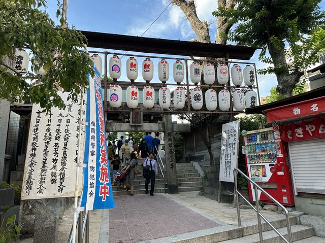 福岡・博多。2023年『博多祇園山笠』が行われる博多の総鎮守『櫛田神社』