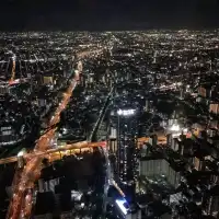 阿倍野展望台HARUKAS 300🌃俯瞰最美麗動人的大阪夜景