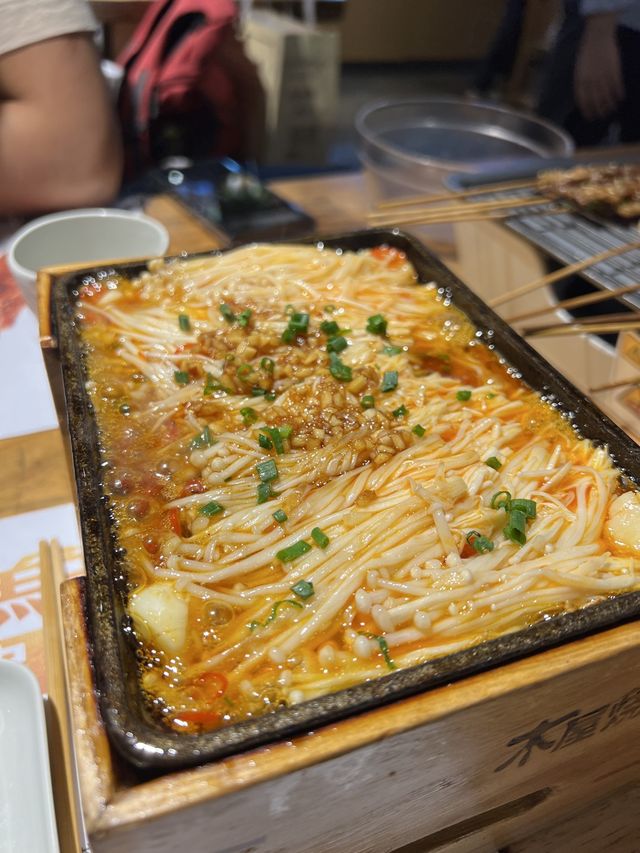 東門木屋燒烤🍖😗深圳必食人氣餐廳🍴必食燒茄子