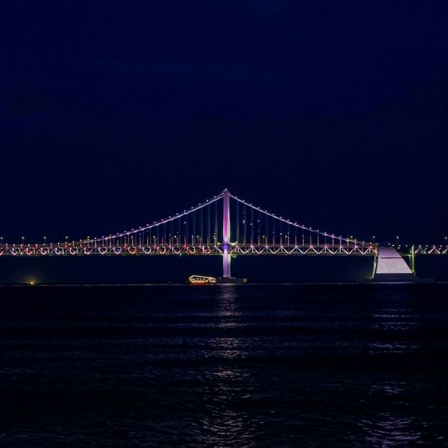 밤바다가 아름다운 광안리