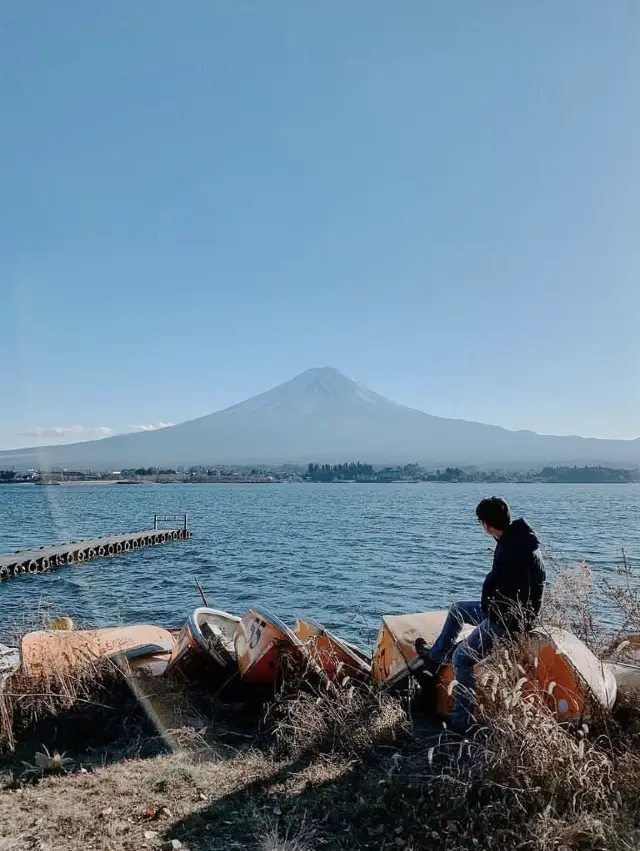 Perfect place to see Mount Fuji! 🗻