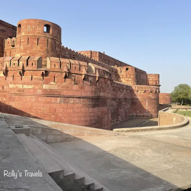 Agra Fort 🇮🇳 Architectural Grandeur 