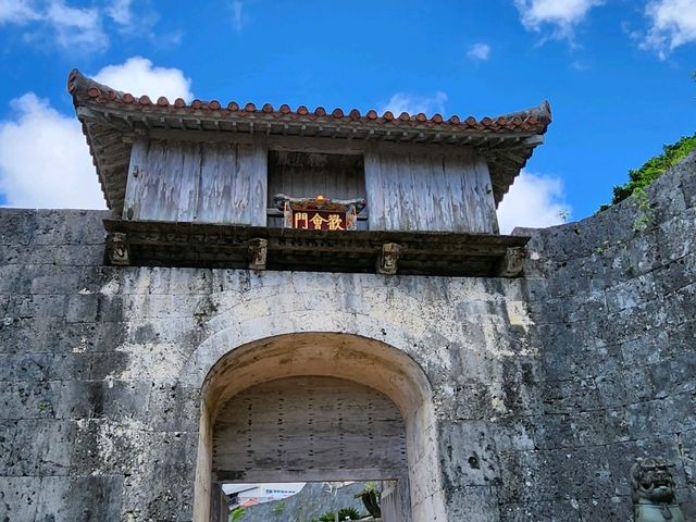 火災後的首里城