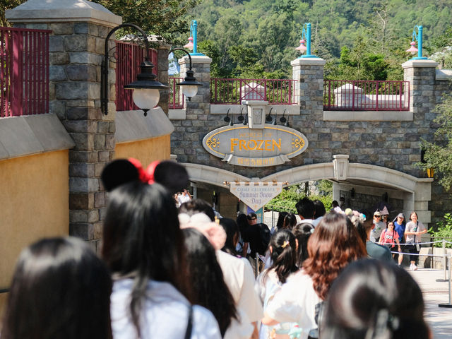 🩵 World of frozen โซนใหม่ Hongkong Disneyland