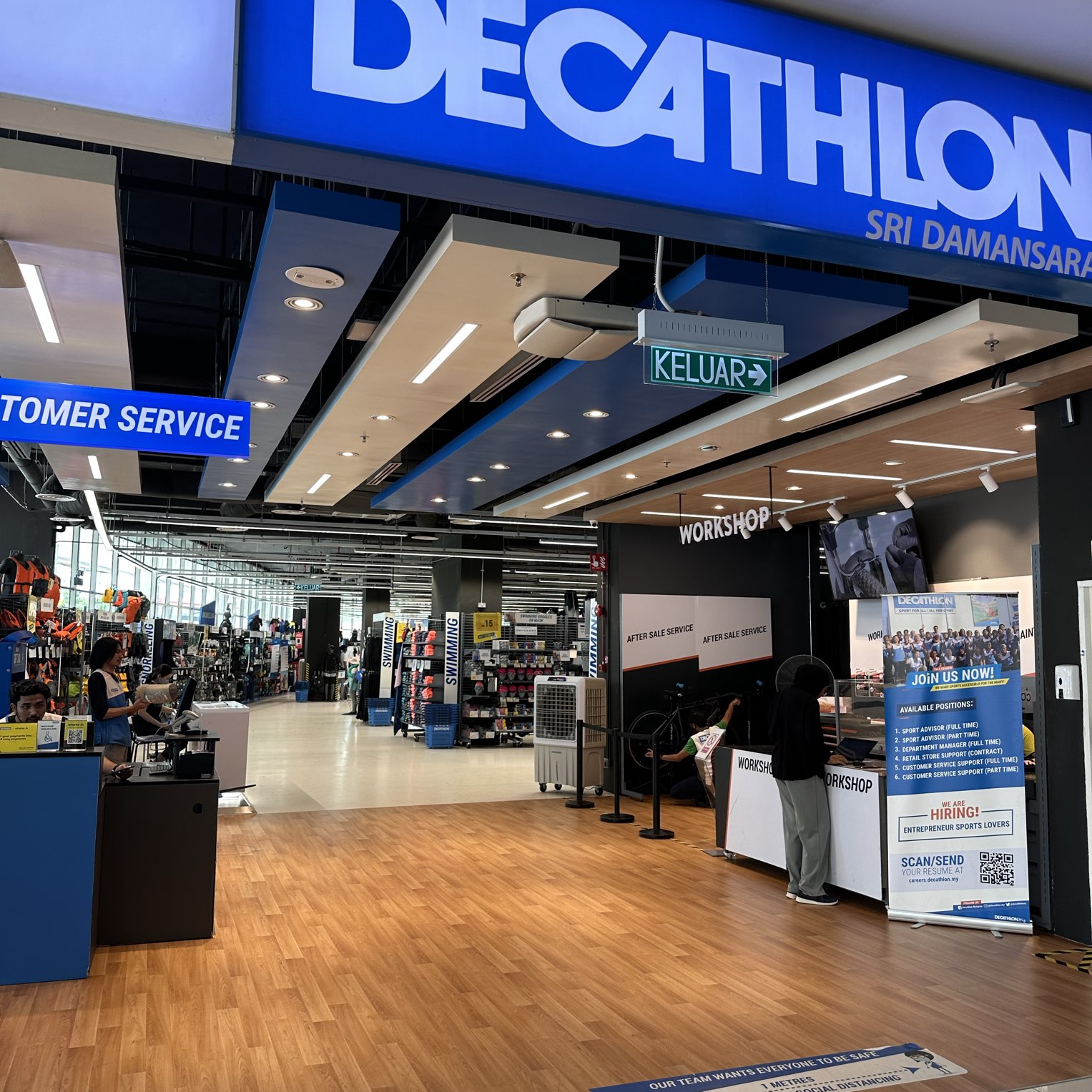 Biggest One Stop Decathlon in Malaysia