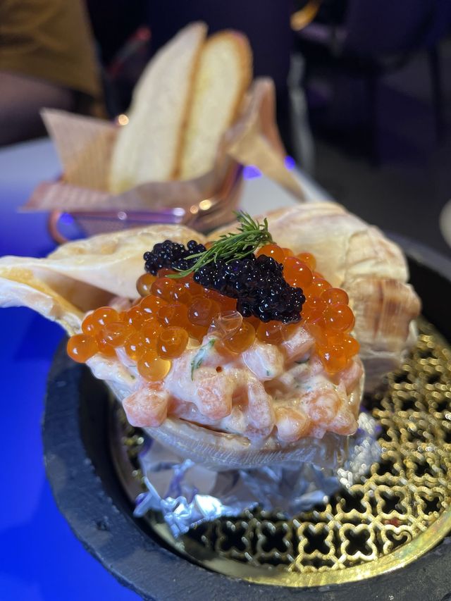 旺角打卡神秘紫色基地fusion 菜！