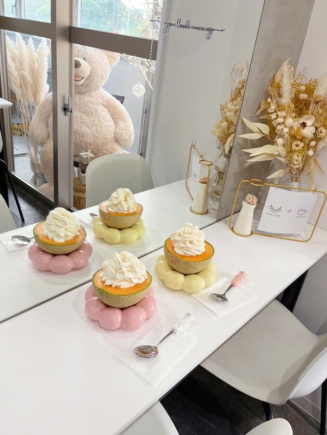 【北九州カフェ】大人気メロンパフェ🍈🍦