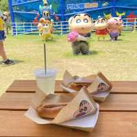 淡路島！ニジゲンノモリ「アクション仮面ひみつきち」子供は身体を動かせるアトラクション！キッチンカーのホットドッグが美味