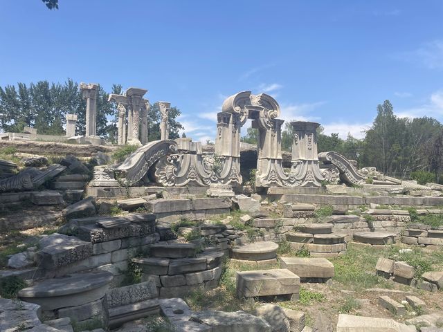 曾經的萬中之園，圓明園
