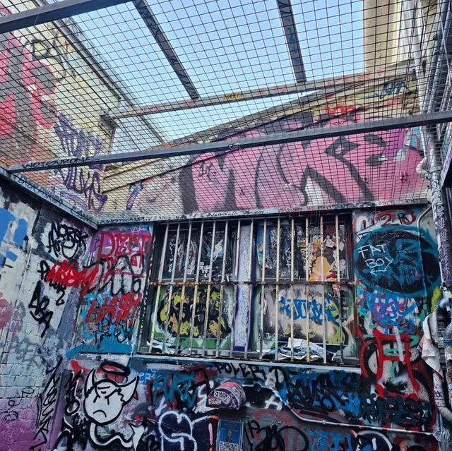悉尼大學校園內的塗鴉隧道🎨🎭