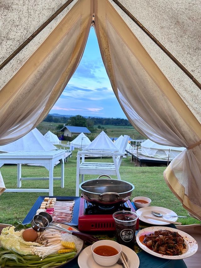 🏡ลานรมย์  camp ที่พักวังน้ําเขียว