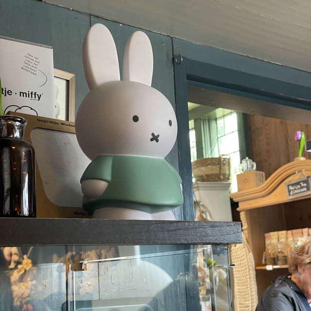 Windmill and Miffy in Amsterdam