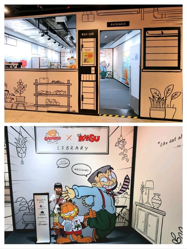 🇸🇬 Garfield x Mr Kiasu Pop-Up Library 