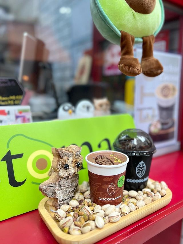 灣仔美食💚生酮開心果x🍫 可可特飲