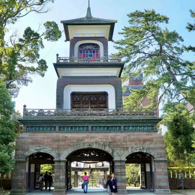 Oyama Shrine in Kanazawa