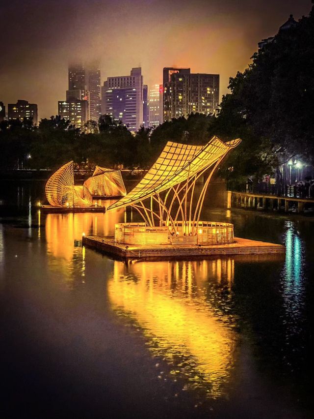 麓湖公園：廣州的自然美景與都市綠洲🌳