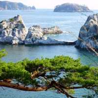 น้ำใส ฟ้าสวยที่Jodogahama Beach