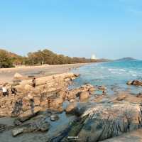 “ลานหินขาว” ที่เที่ยวไฮไลต์ของระยอง #หาดแม่รำพึง