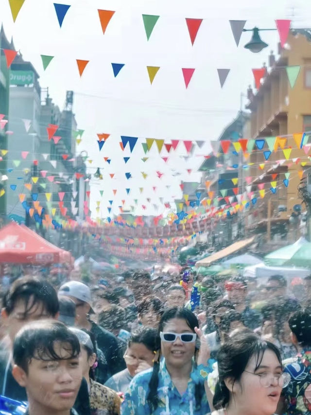 Celebrating Songkran in Bangkok is 