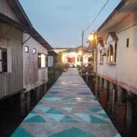 The Floating Canteen in Kukup