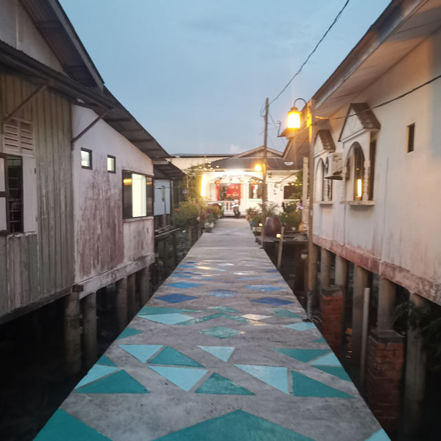 The Floating Canteen in Kukup