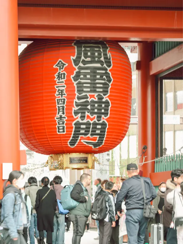東京必去｜🏯淺草寺之旅攻略 ｜感受日本當地氣氛