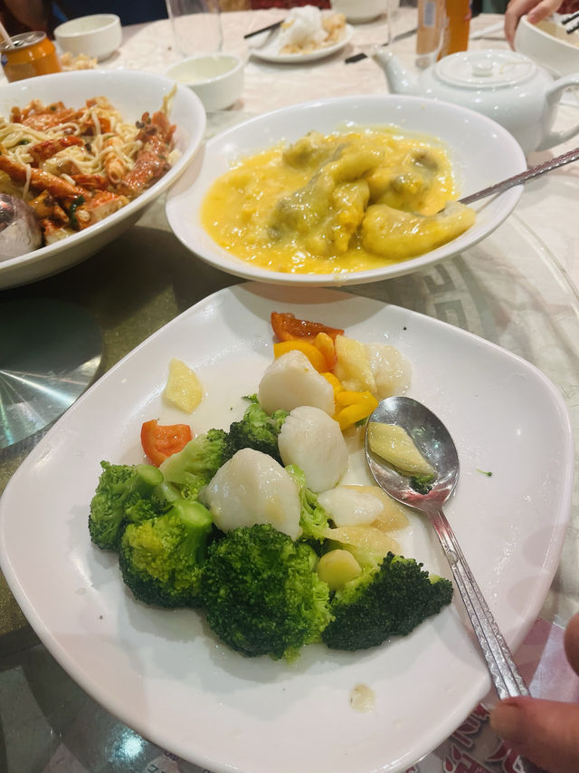 【長洲金冠大酒樓】美味海鮮‼️食得津津有味‼️